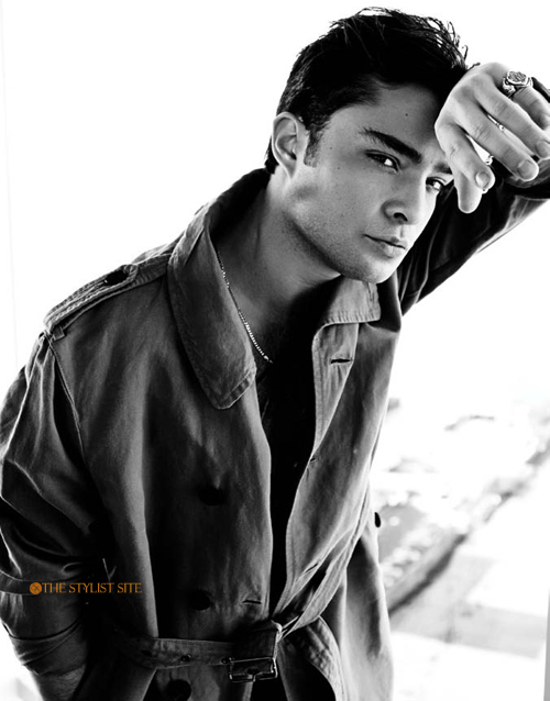 Ed Westwick graces the cover of this month's The Block Magazine and the